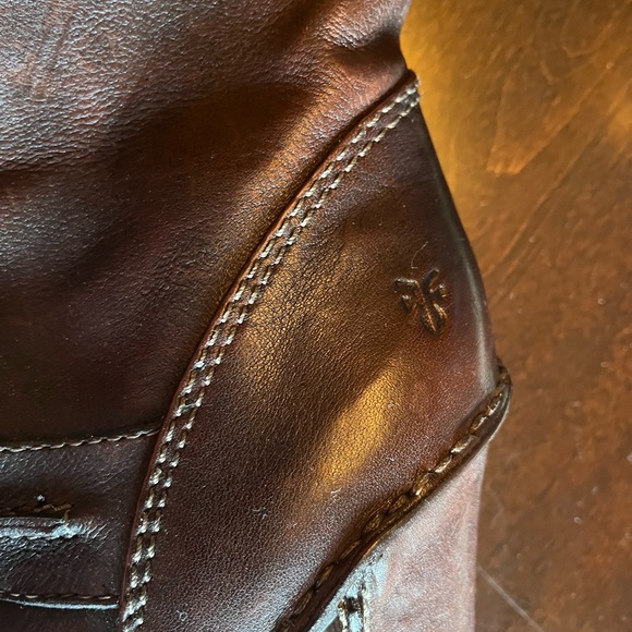 Frye high heeled boots. - Picture 3 of 4